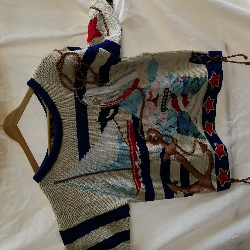 Berek sailing themed sweater